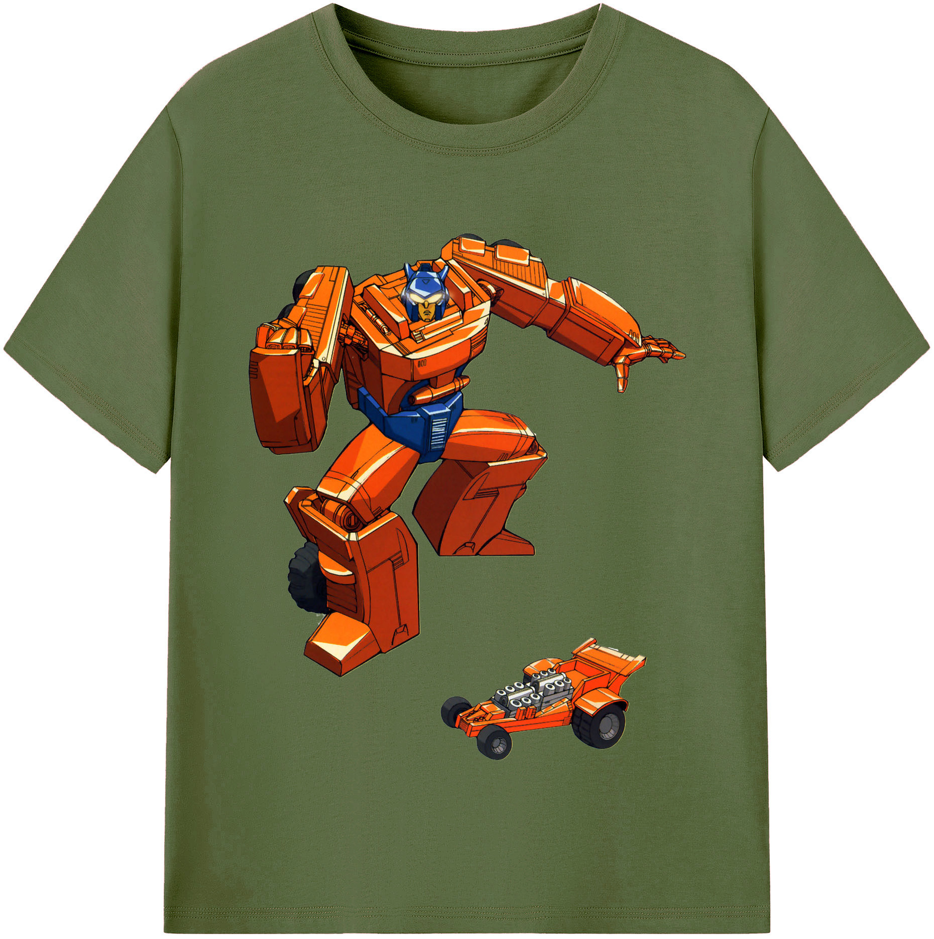 （画像用）  綿100％半袖Tシャツ（フロントプリント）